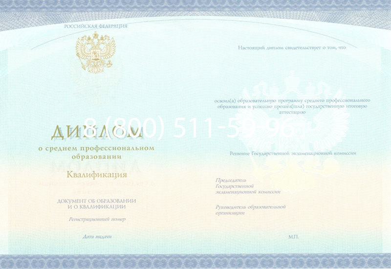 Купить Диплом колледжа (Спецбланк) 2014-2024 года в Оренбурге Купить Диплом колледжа (Спецбланк) 2014-2024 года в Оренбурге